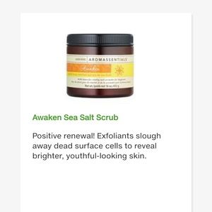 Arbonne Aromassentials Awaken Sea salt scrub